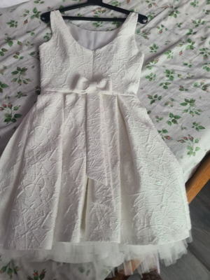 Dress JusTop white size S like new for occasion
