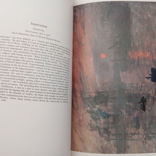 Monet 25 Masterworks art book like new, vintage edition 1982