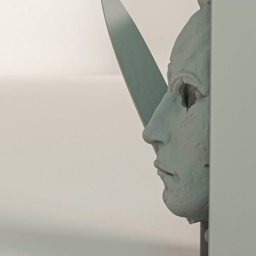 Michael Myers Wall Mount like new