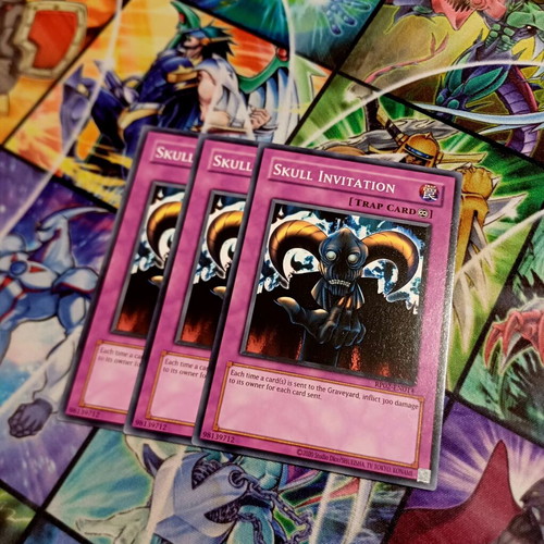 Playset 3x Skull Invitation Yu-Gi-Oh! cards