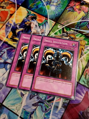 Playset 3x Skull Invitation Yu-Gi-Oh! cards
