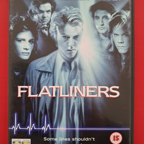 Flatliners DVD like new, action thriller 1990