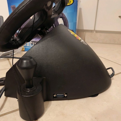 Mad Catz Dual Force Racing Wheel for PS2 like new with pedals