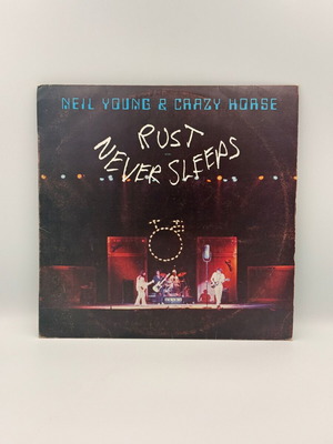 Neil Young & Crazy Horse Rust Never Sleeps vinyl album
