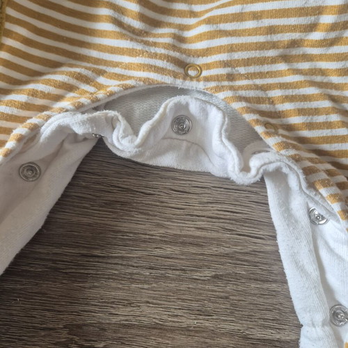 Set of 3 long-sleeve baby bodysuits 3 months like new
