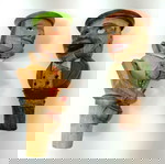  Αντίκες Ιταλικά μηχανικά χειροποίητα ξύλινα πώματα μπουκαλιών της δεκαετίας του '40.