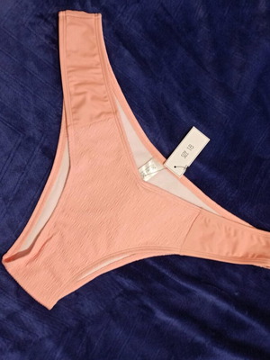 Ivory Rose bikini bottom new, peach color, XL to XXL