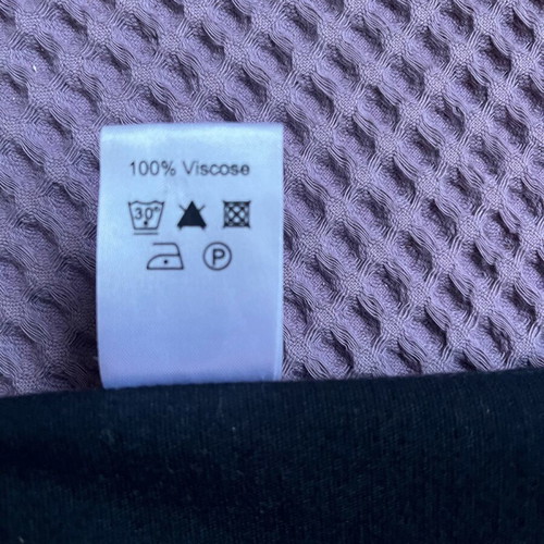 Karavan viscose pants size M used, blue