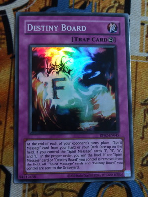 Destiny Board κάρτα Continuous Trap Yu-Gi-Oh!