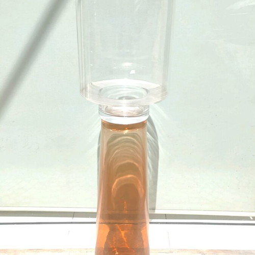 Glass floor decorative item new