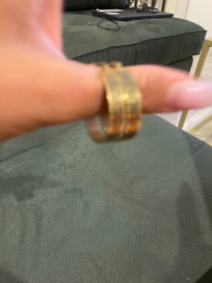 κρίκοι ατσάλινοι με ιδιαίτερο σχέδιο