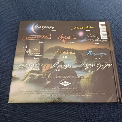 Υδρόγειες σφαίρες Άλκηστις Πρωτοψάλτη CD album digipack σαν καινούργιο, έντεχνο