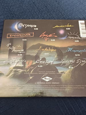 Υδρόγειες σφαίρες Άλκηστις Πρωτοψάλτη CD album digipack σαν καινούργιο, έντεχνο
