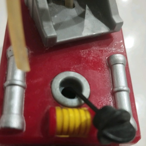 Fire truck used with small toy set