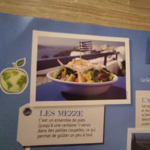 Panini album Croque le Monde 2012 used, completed