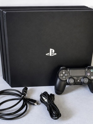 PS4 Pro 1TB console like new with one controller