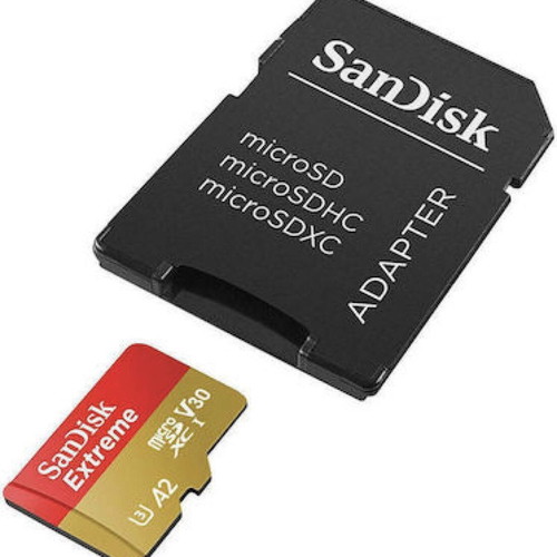 SanDisk Extreme Micro SD 500GB with adapter like new