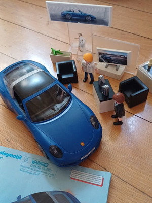 Playmobil Sports & Action Porsche 911 Targa 4S used toy for 4+ years