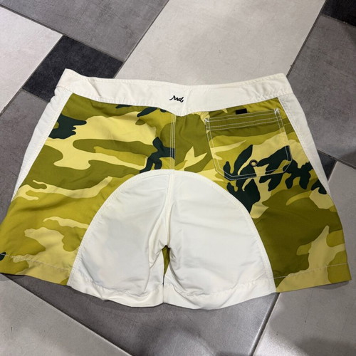 Rrd camouflage swim shorts L new with slight yellowing