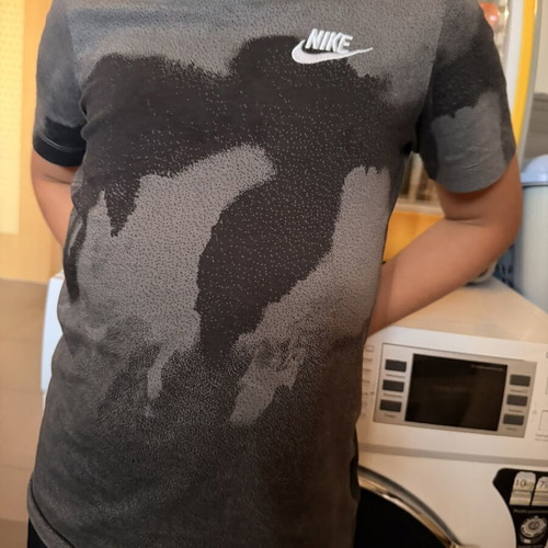 Nike Kids Grey Graphic T-Shirt size S like new