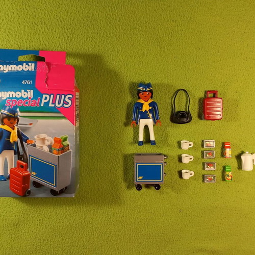 Playmobil Vintage Pacific Airline Airplane No 4310 like new