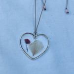 Heart necklace handmade