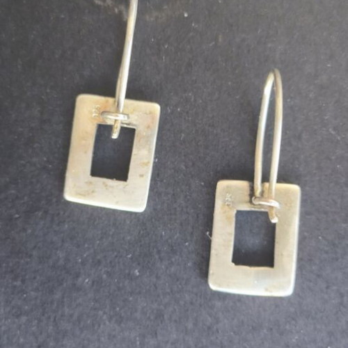 Silver handmade earrings 925 like new