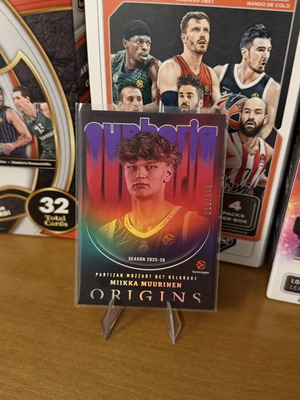 Panini Origins Miikka Muurinen 2025-26 Euphoria κάρτα καινούργια