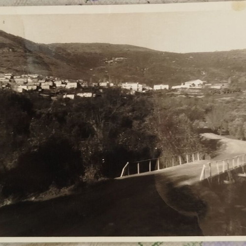 Imvros old black and white postcard like new, mailed 1963