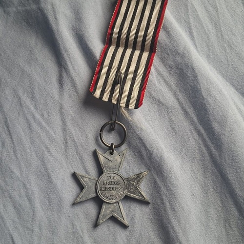 German War Aid Cross WWI with Ribbon