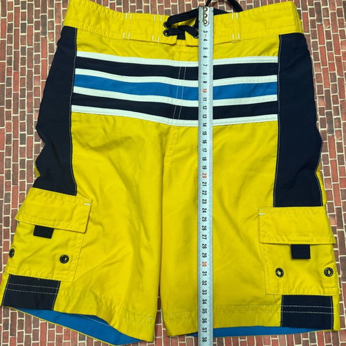 Nautica swimwear No6 used, yellow-blue, size S for 6 years old