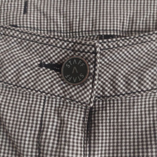 Staff shorts used, size 36 / S, black and white