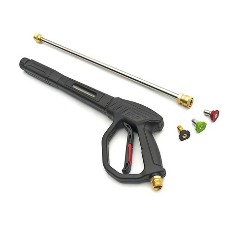 HBM Gasoline Pressure Washer 186 Bar 196cc New with Accessories