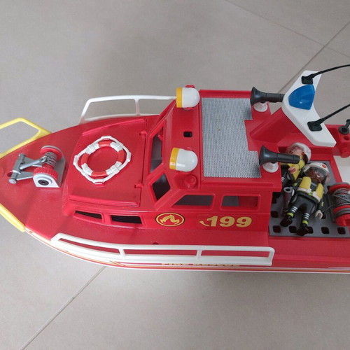 Πυροσβεστικό διασωστικό σκάφος Playmobil σαν καινούργιο