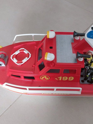 Πυροσβεστικό διασωστικό σκάφος Playmobil σαν καινούργιο