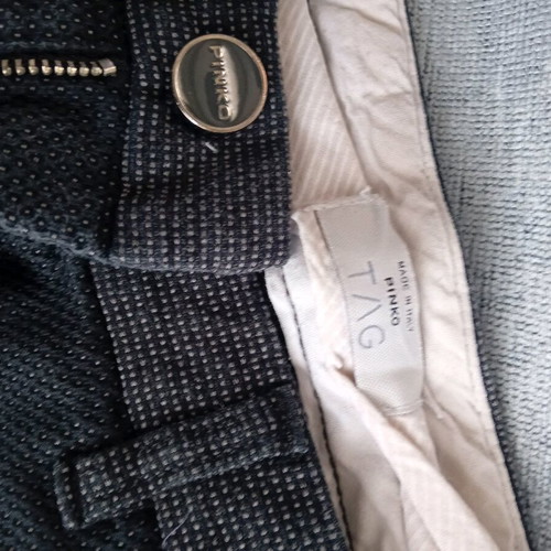 Pinko Tag pants black size M like new