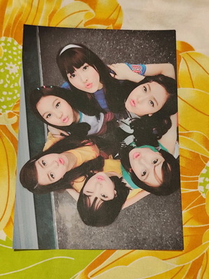 Official Gfriend postcard from first album new