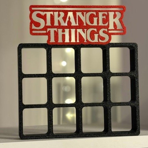 Stranger Things kinder Funko Pop 3D Printed Display Stand 25cm Height 23cm Width
