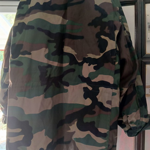 Woodland jacket with removable lining, new, set with pants and shirt
