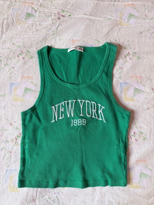 Terranova Crop Top XS Green Like New