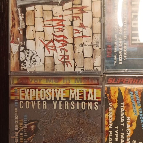 Metal Hammer CD collection used, set of 6 metal albums