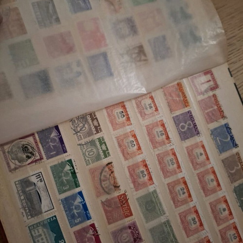 Stamp collection used from Germany