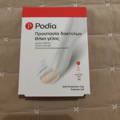 Protective toe ring caps size M new polymer gel