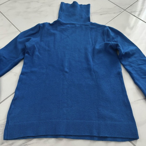Blue turtleneck sweater used size XS women's