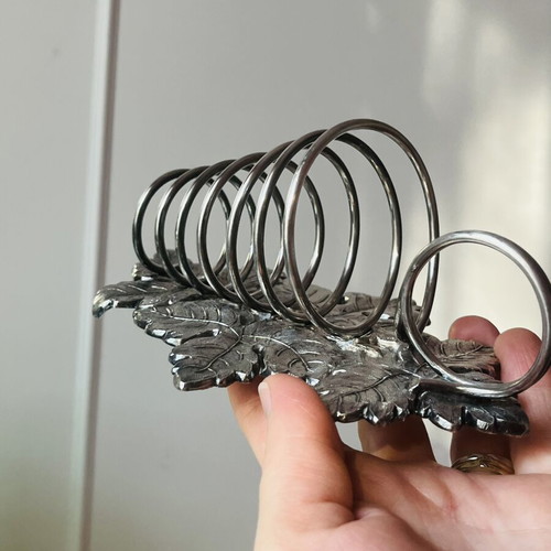 James Dixon & Sons Victorian Toast Rack EPBM like new, 6 slots