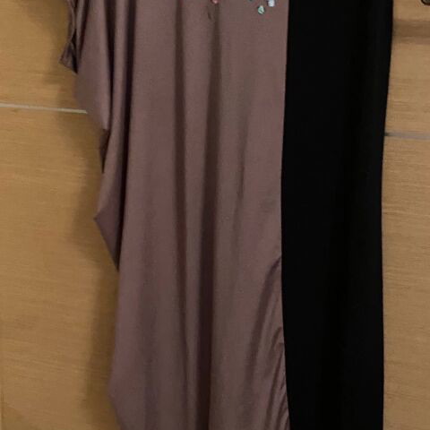 Hand-painted dress new, simple and elegant