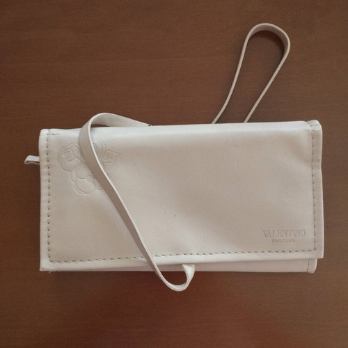 Valentino Valentina Eau de Parfum luxury travel toiletry bag like new beige