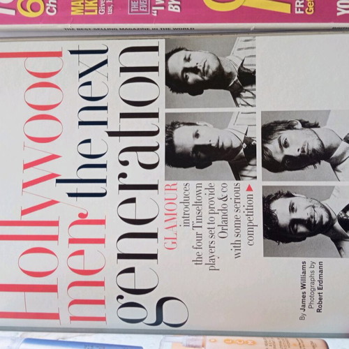 English magazines like new Cosmopolitan and Glamour