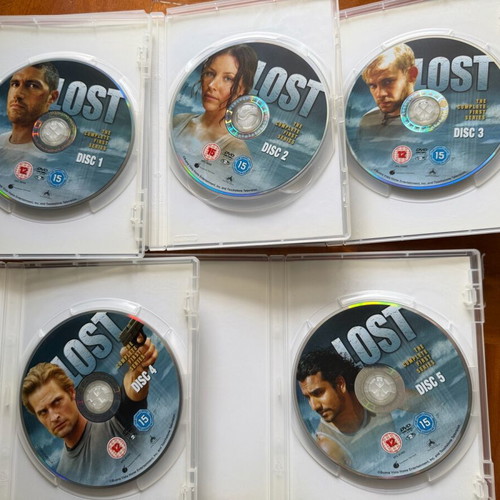 Lost Season 1 DVD like new with Greek subtitles