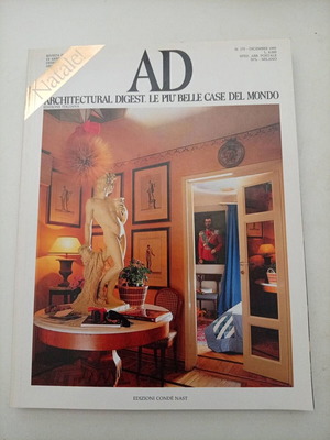 AD Christmas Edition Magazine No. 175 December 1995 like new